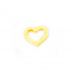 Heart Outline - Gold Tone